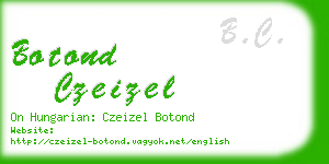 botond czeizel business card